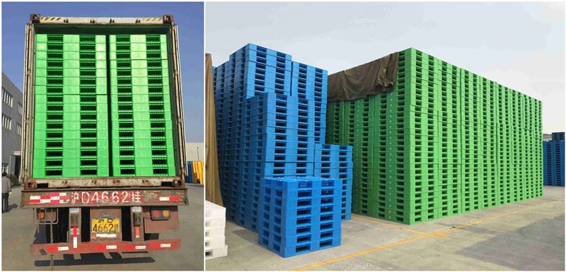stackable plastic pallet