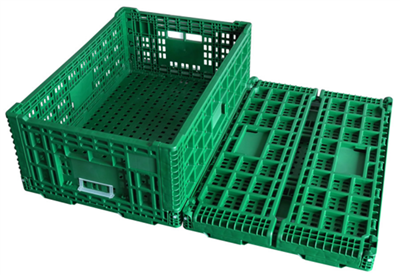 折りたたみ可能な木箱