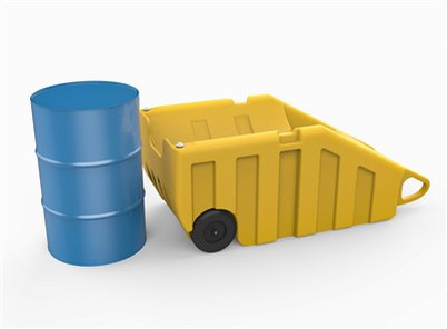 200L 流出制御ドラムトロリー