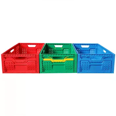 カスタマイズされた換気PPスタッキング野菜の折りたたみ可能なプラスチック木枠